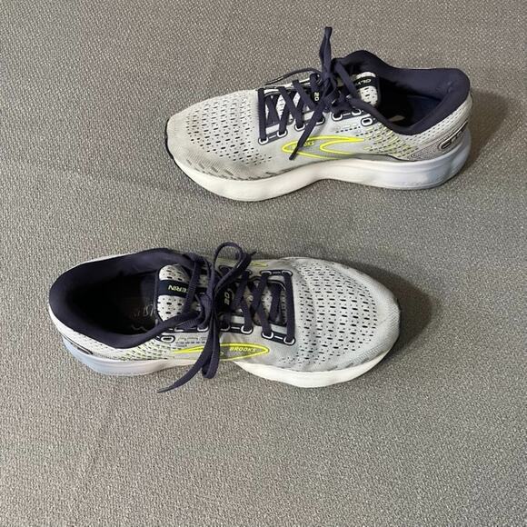 Brooks Women's Glycerin 20 Neutral Running Shoe - Light Blue/Peacoat/Nightlife - - Picture 1 of 13